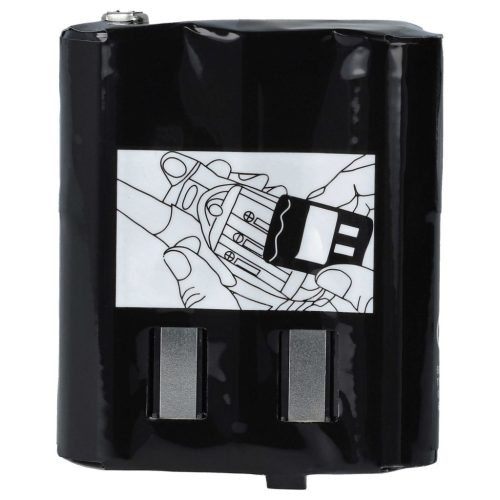 VHBW Radioakku Motorola 4002A, 56315, AP-4002, AP-4002H, 1532, 53615 - 1500 mAh 3,6 V NiMH