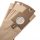 VHBW Staubsauger Filter + Staubbeutel Set Hoover H20A, 9162280 - Papier