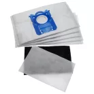 VHBW Vacuum Cleaner Filter + Dust Bag Set AEG GR210SM, 9001688366 - for Philips Vacuum Cleaner