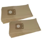 VHBW Vacuum Cleaner Dust Bag Nilfisk 107413077 - paper