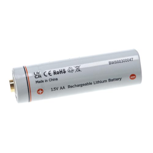 VHBW AAA Micro Battery - 650 mAh 1.5 V Li-Ion + Micro-USB connection