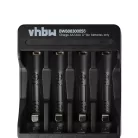 VHBW Charger for AA, AAA Li-Ion batteries - 5 V / 2 A