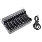 VHBW Charger for AA, AAA Li-Ion batteries - 8 slot