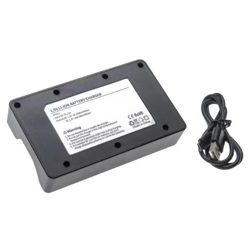 VHBW Charger for AA, AAA Li-Ion batteries - 8 slot