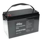 VHBW Onboard Battery for Caravans, Boats, Motorhomes, Solar Systems - 100 Ah 12.8 V LiFePO4