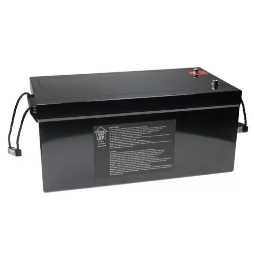 VHBW Onboard Battery for Caravans, Boats, Motorhomes, Solar Systems - 250 Ah 12.8 V LiFePO4