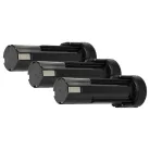 VHBW Elektrowerkzeug Akku Panasonic 6538 1, 6545 6, 6540 1, 6539 6 - 3300 mAh 2,4 V NiMH