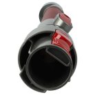 VHBW Dyson HooverSV10 Schlauch, 44,5 - 66,5 cm, Rot