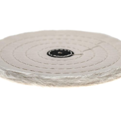 VHBW Angle Grinder Polishing Pad, 17.7 cm, cream color