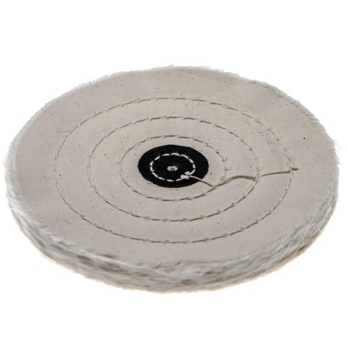 VHBW Polishing Pad, 15.5 cm diameter, cream color