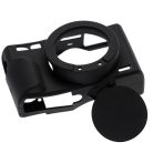 VHBW Canon PowerShot G7X Mark III Tasche - Silikon, Schwarz