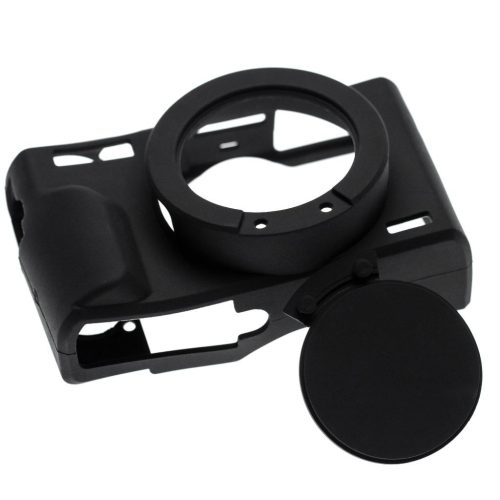 VHBW Canon PowerShot G7X Mark III Tasche - Silikon, Schwarz