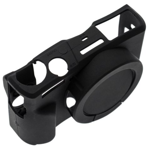 VHBW Canon PowerShot G7X Mark III Tasche - Silikon, Schwarz