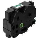 VHBW Brother TZE-751L1 Label Tape - 24 mm, Black-Green