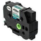 VHBW Brother TZE-751L1 Label Tape - 24 mm, Black-Green