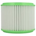 VHBW 1x Makita 413525 Cartridge Filter, White/Green