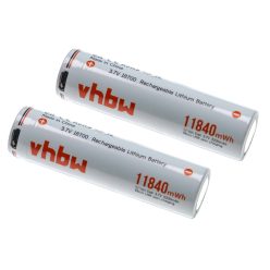 VHBW AAA Micro Battery for Fenix - 3200 mAh 3.7 V Li-Ion