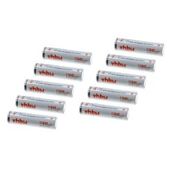 VHBW AAA Micro Battery for Fenix - 3200 mAh 3.7 V Li-Ion