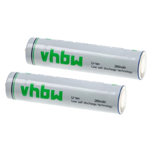 VHBW AAA Mikro Akkumulátor - 280 mAh 1,5 V Li-Ion