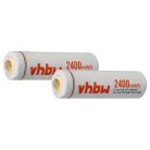 VHBW AA Mignon Akkumulátor - 650 mAh 3,7 V Li-Ion