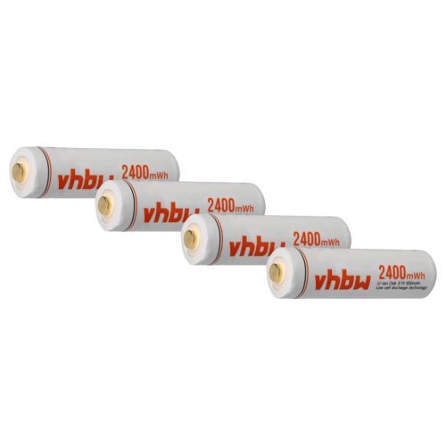 VHBW AA Mignon Akkumulátor - 650 mAh 3,7 V Li-Ion