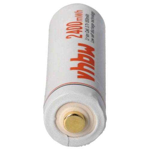 VHBW AA Mignon Akkumulátor - 650 mAh 3,7 V Li-Ion