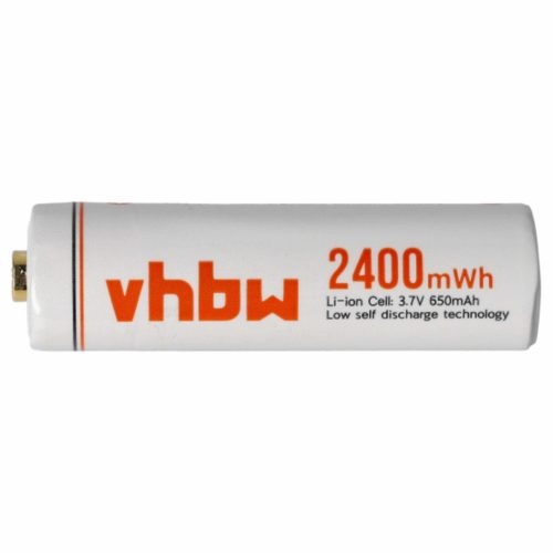 VHBW AA Mignon Akkumulátor - 650 mAh 3,7 V Li-Ion