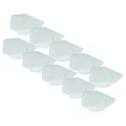 VHBW Vacuum Cleaner Fine Filter instead of Makita 443060-3 - 50 pcs