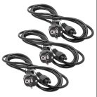 VHBW Hálózati kábel C5 Euro dugó Vorwerk VR300 porszívóhoz - 2 m