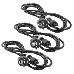   VHBW Hálózati kábel C5 Euro dugó Vorwerk VR300 porszívóhoz - 2 m