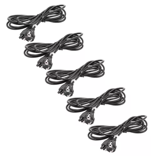 VHBW Hálózati kábel C5 Euro dugóval Vorwerk VR300 porszívóhoz - 3 m