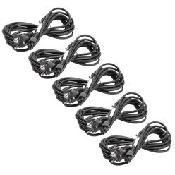   VHBW C5 Hálózati kábel Euro dugóval Vorwerk VR300 készülékekhez - 5 m