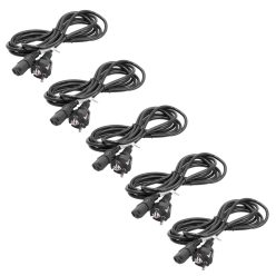 VHBW C13 Hálózati kábel Euro dugóval - 3 m