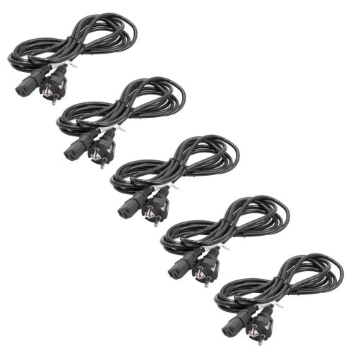 VHBW C13 Hálózati kábel Euro dugóval - 3 m