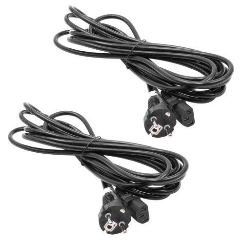 VHBW Hálózati kábel C13 Euro dugóval - 5 m