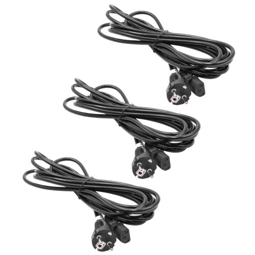 VHBW Hálózati kábel C13 Euro dugó - 5 m