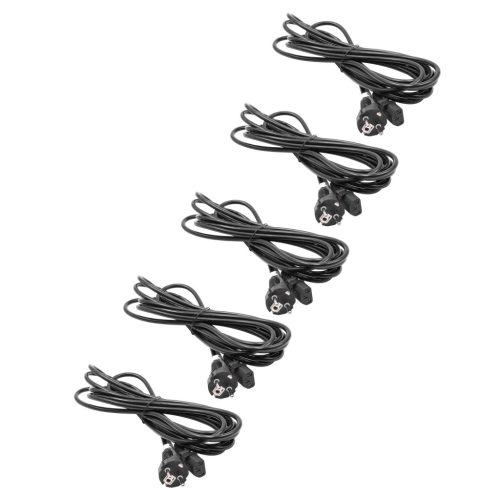 VHBW C13 Hálózati kábel Euro dugóval - 5 m