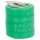 VHBW Gombelem Akku 4/V15H 2 Pin - 20 mAh 4,8 V NiMH