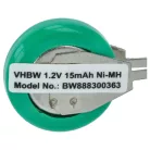 VHBW Model Maker Battery 1/V15H - 20 mAh 1.2 V NiMH