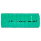 VHBW Button Cell Battery V250H - 250 mAh 12 V NiMH