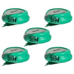 VHBW Gombelem Akkumulátor 1/V80H - 80 mAh 1,2 V NiMH