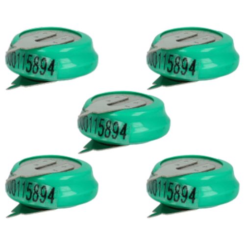 VHBW Gombelem Akkumulátor 1/V80H - 80 mAh 1,2 V NiMH