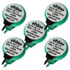 VHBW Button Cell Battery 1/V40H - 40 mAh 1.2 V NiMH