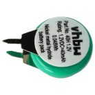 VHBW Button Cell Battery 1/V40H - 40 mAh 1.2 V NiMH