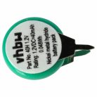 VHBW Button Cell Battery 1/V40H - 40 mAh 1.2 V NiMH