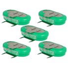 VHBW Gombelem Akkumulátor 1/V150H - 150 mAh 1,2 V NiMH