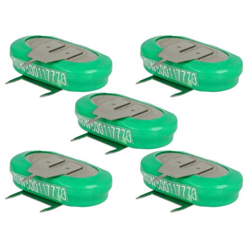 VHBW Gombelem Akkumulátor 1/V150H - 150 mAh 1,2 V NiMH