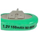 VHBW Gombelem Akkumulátor 1/V150H - 150 mAh 1,2 V NiMH