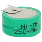 VHBW Button Cell Battery 2/V250H - 250 mAh 2.4 V NiMH
