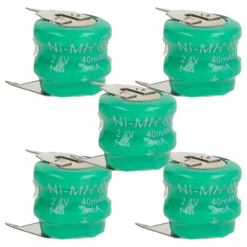 VHBW Knopfakku V40H - 40 mAh 2,4 V NiMH